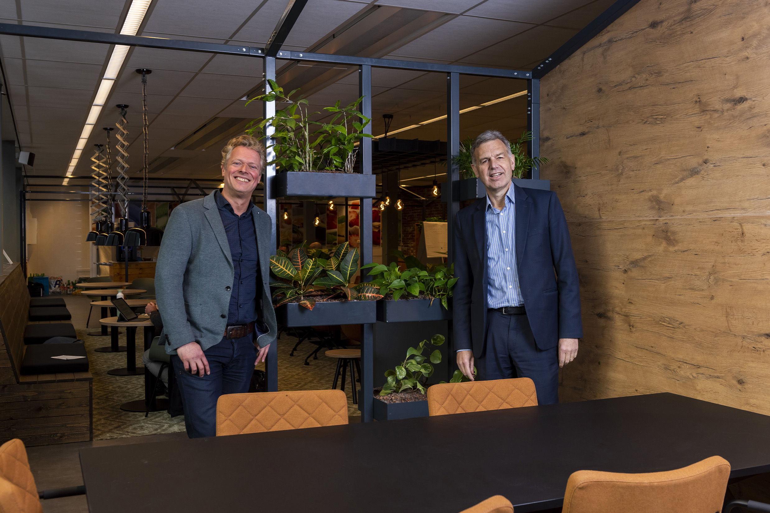 30 jaar INNAX. Philip en Jörgen staan op de foto.